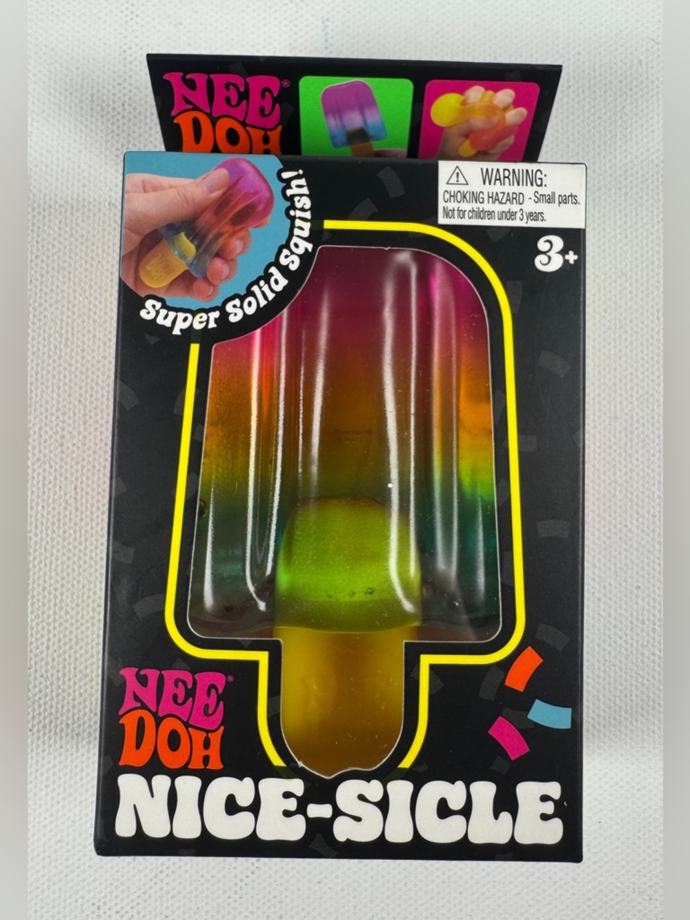 Nee Doh Nice-Sicle Popsicle BRAND NEW SEALED Rainbow Multicolor Tik Tok Viral